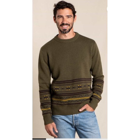 Toad&Co Men’s Cazadero Crewneck Sweater - Size XXL NWT - Picture 2 of 6